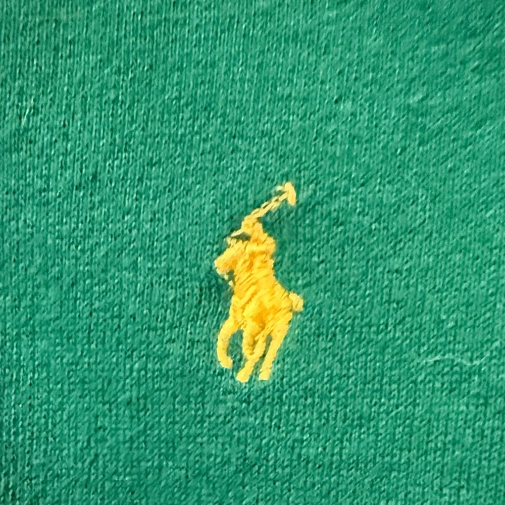Polo by Ralph Lauren Kids Green Hoodie with Yellow Logo - Picture 3 of 6